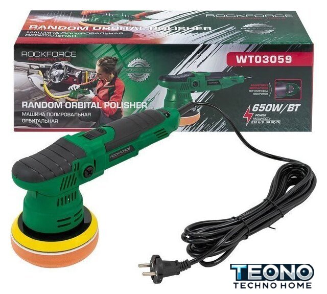 Эксцентриковая шлифмашина RockForce RF-WT03059 - Изображение №1 — Интернет-магазин Teono.by