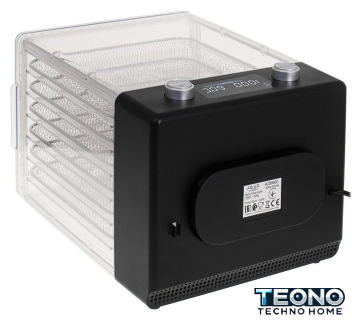 Сушилка для овощей и фруктов Adler AD 6660 - Изображение №4 — Интернет-магазин Teono.by