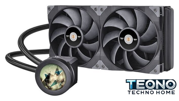 Жидкостное охлаждение для процессора Thermaltake Toughliquid Ultra 280 CL-W374-PL14BL-A - Изображение №1 — Интернет-магазин Teono.by