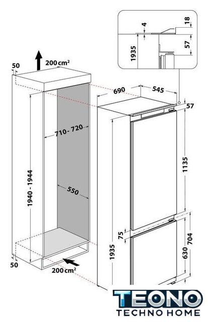 Холодильник Whirlpool SP40 812 EU 2 - Изображение №13 — Интернет-магазин Teono.by