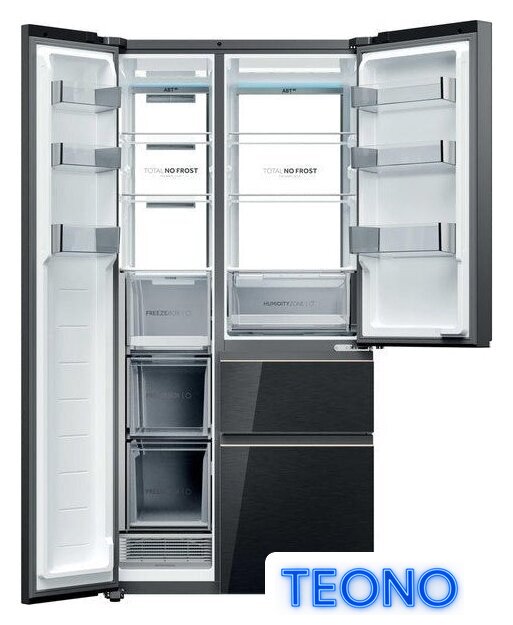 Холодильник side by side Haier HSPR79F19DNGG - Изображение №3 — Интернет-магазин Teono.by