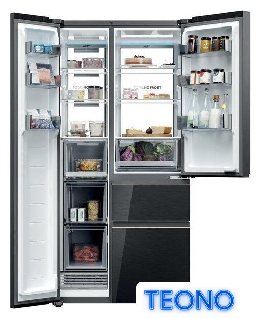 Холодильник side by side Haier HSPR79F19DNGG - Изображение №2 — Интернет-магазин Teono.by