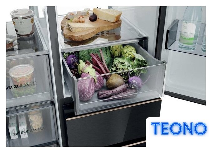 Холодильник side by side Haier HSPR79F19DNGG - Изображение №7 — Интернет-магазин Teono.by