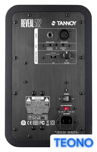 Монитор ближнего поля Tannoy Reveal 502 - Изображение №2 — Интернет-магазин Teono.by