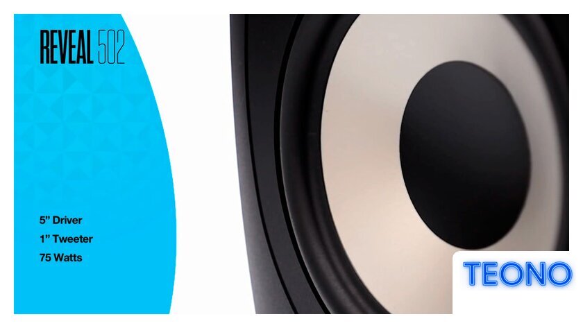 Монитор ближнего поля Tannoy Reveal 502 - Изображение №10 — Интернет-магазин Teono.by