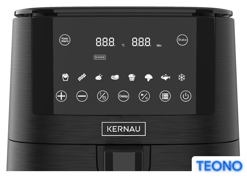 Аэрогриль (аэрофритюрница) Kernau KSAF 414 EB - Изображение №3 — Интернет-магазин Teono.by