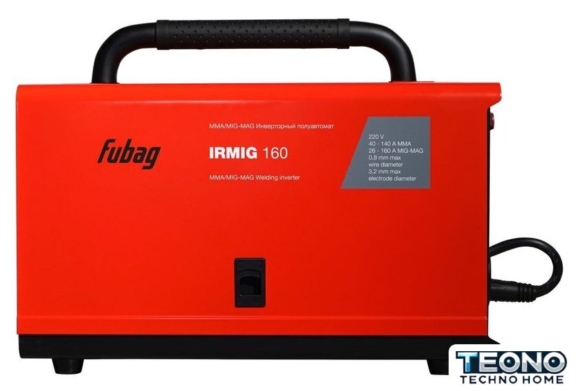 Сварочный инвертор Fubag IRMIG 160 (с горелкой FB 150 3 м) - Изображение №2 — Интернет-магазин Teono.by