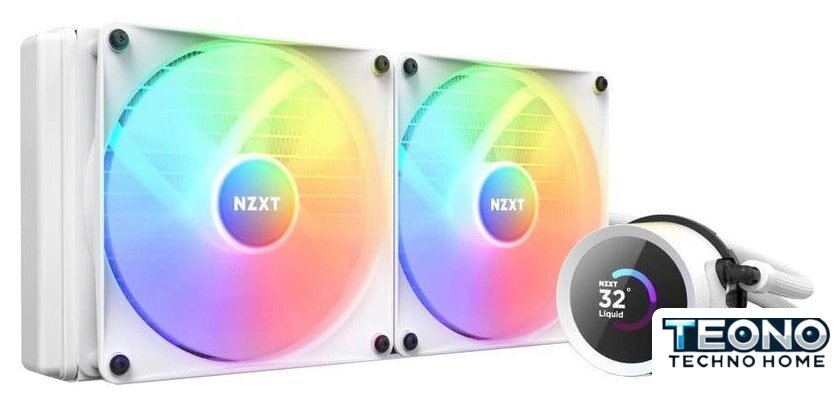 Система жидкостного охлаждения для процессора NZXT Kraken 280 RGB RL-KR280-W1 - Изображение №1 — Интернет-магазин Teono.by