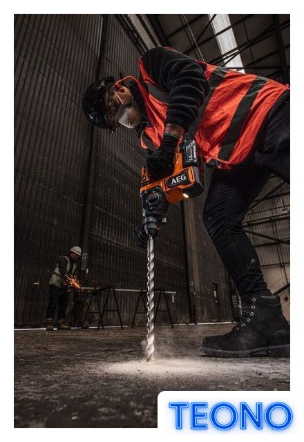 Перфоратор AEG Powertools BBH18BL2-502C 4935492343 (с 2-мя АКБ, кейс) - Изображение №9 — Интернет-магазин Teono.by