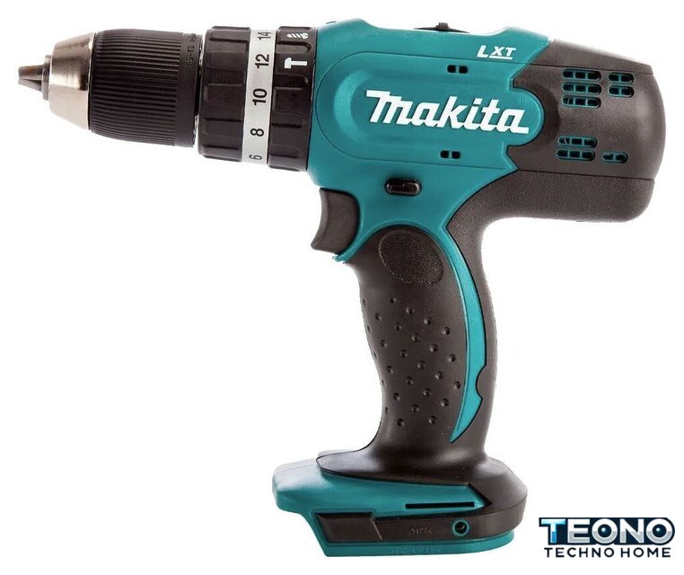 Ударная дрель-шуруповерт Makita DHP453RAJ (с 2-мя АКБ 2 Ач, кейс) - Изображение №3 — Интернет-магазин Teono.by