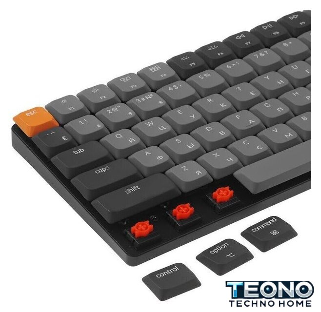 Клавиатура Keychron K3 V3 K3X-A1-RU (Keychron Low Profile Red) - Изображение №10 — Интернет-магазин Teono.by