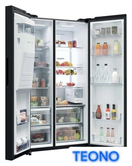 Холодильник side by side Haier HSW79F18DIGB - Изображение №5 — Интернет-магазин Teono.by