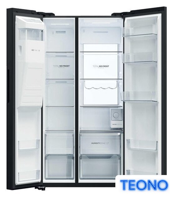 Холодильник side by side Haier HSW79F18DIGB - Изображение №3 — Интернет-магазин Teono.by