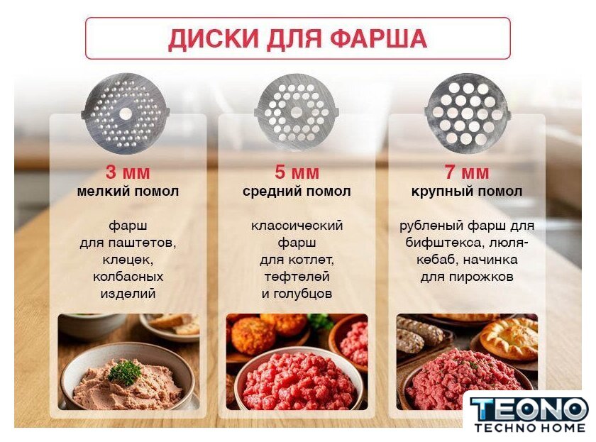 Мясорубка Oursson MG3093/DG - Изображение №8 — Интернет-магазин Teono.by