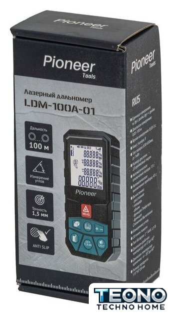 Лазерный дальномер Pioneer Tools LDM-100A-01 - Изображение №12 — Интернет-магазин Teono.by