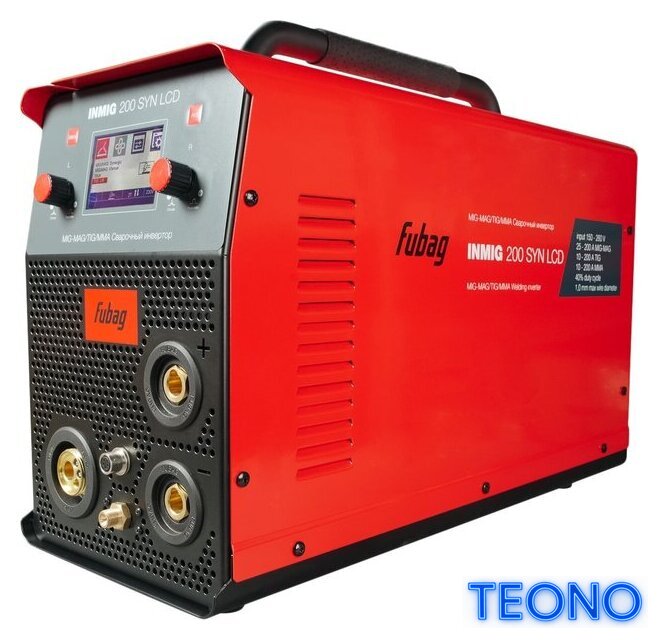 Сварочный инвертор Fubag INMIG 200 SYN LCD - Изображение №2 — Интернет-магазин Teono.by