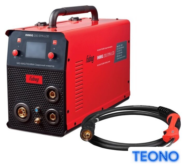 Сварочный инвертор Fubag INMIG 200 SYN LCD - Изображение №1 — Интернет-магазин Teono.by