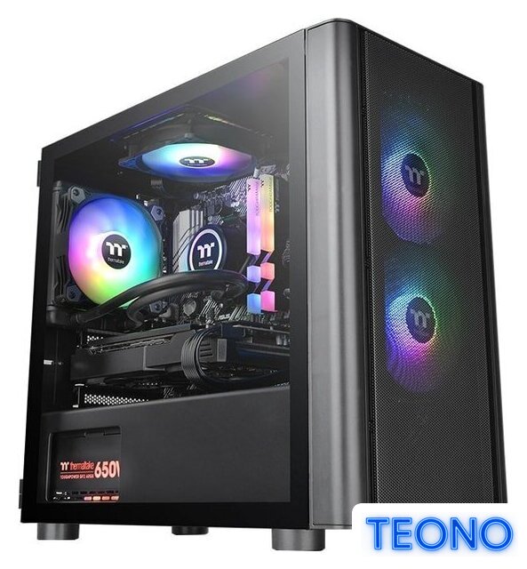 Корпус Thermaltake V150 TG ARGB Breeze CA-1R1-00S1WN-02 - Изображение №1 — Интернет-магазин Teono.by
