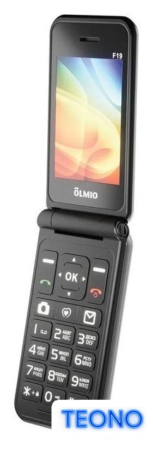 Кнопочный телефон Olmio F19 (черный) - Изображение №2 — Интернет-магазин Teono.by