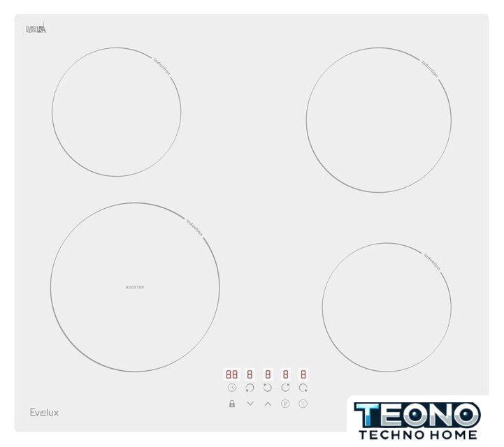 Варочная панель Evelux HEI 641 W - Изображение №1 — Интернет-магазин Teono.by