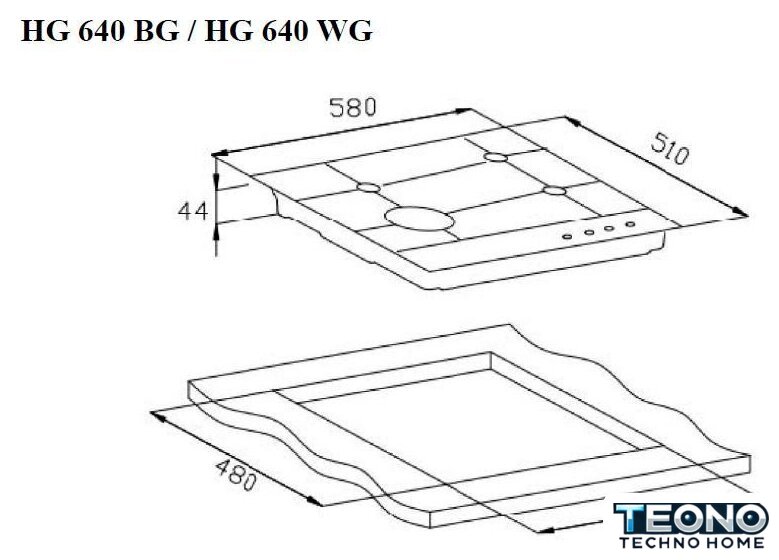 Варочная панель Weissgauff HG 640 BG - Изображение №4 — Интернет-магазин Teono.by