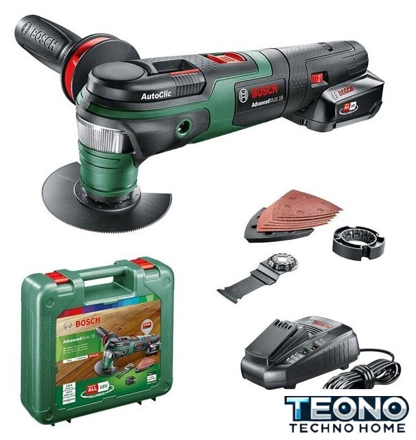 Реноватор Bosch AdvancedMulti 18 0603104001 (с 1-им АКБ, кейс) - Изображение №1 — Интернет-магазин Teono.by