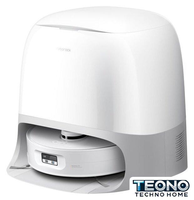 Робот-пылесос Roborock Qrevo Curv 2 Flow RRE0BEL/QC2F02-02 (евровилка, с русской озвучкой, белый) - Изображение №1 — Интернет-магазин Teono.by
