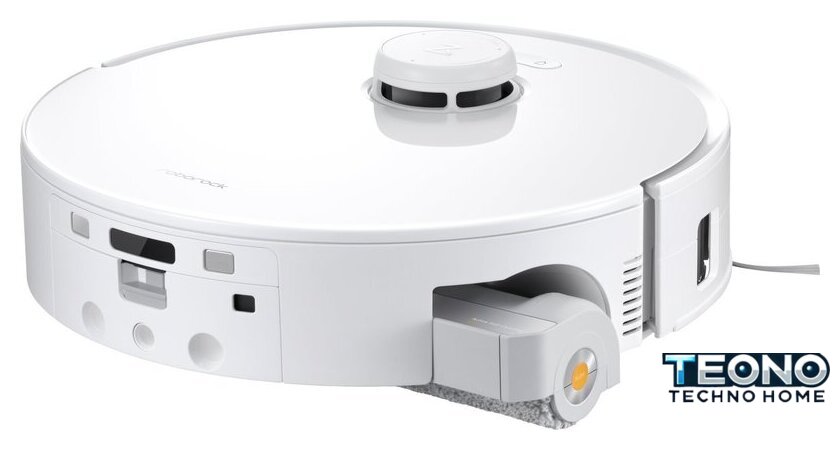 Робот-пылесос Roborock Qrevo Curv 2 Flow RRE0BEL/QC2F02-02 (евровилка, с русской озвучкой, белый) - Изображение №6 — Интернет-магазин Teono.by