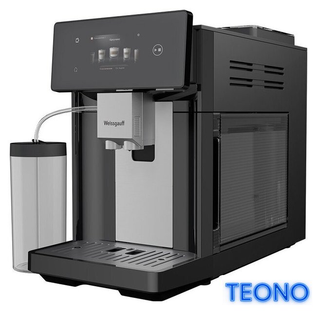 Кофемашина Weissgauff WCM-340 TFT Automatic Touch Cappuccino Nero - Изображение №2 — Интернет-магазин Teono.by