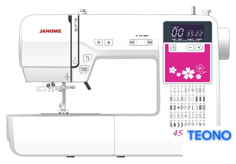 Компьютерная швейная машина Janome 450MG - Изображение №1 — Интернет-магазин Teono.by