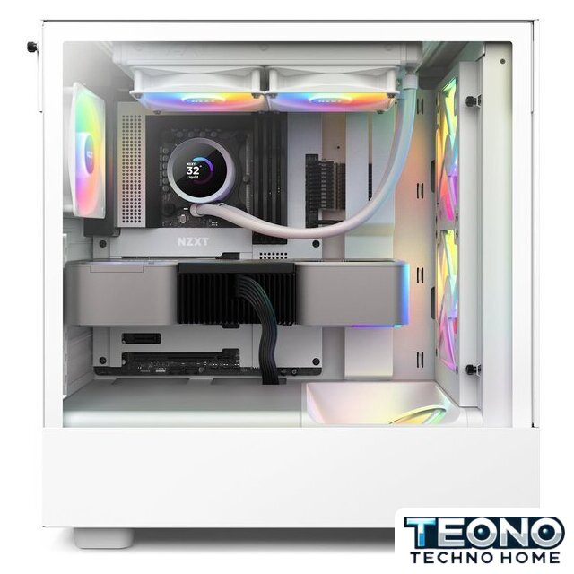 Система жидкостного охлаждения для процессора NZXT Kraken 240 RGB RL-KR240-W1 - Изображение №5 — Интернет-магазин Teono.by