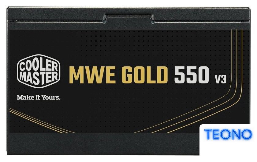 Блок питания Cooler Master MWE Gold 550 V3 ATX 3.1 Non-Modular MPE-5502-ACAAG-3BEU - Изображение №3 — Интернет-магазин Teono.by