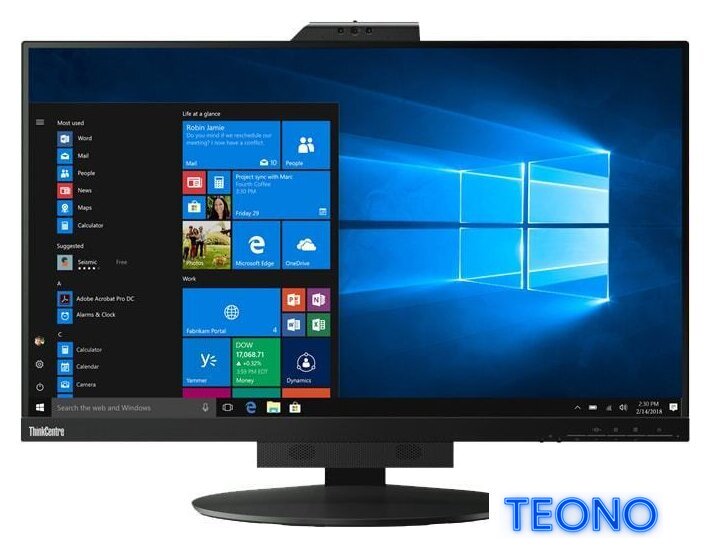 Монитор Lenovo ThinkCentre Tiny-In-One 27 10YFRAT1EU - Изображение №1 — Интернет-магазин Teono.by