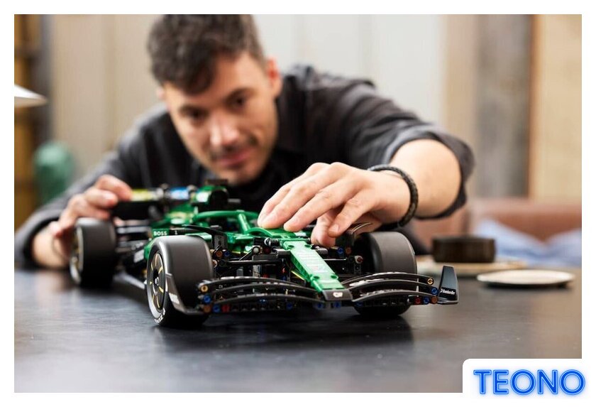 Конструктор LEGO Technic 42240 Aston Martin Aramco AMR25 F1 - Изображение №14 — Интернет-магазин Teono.by