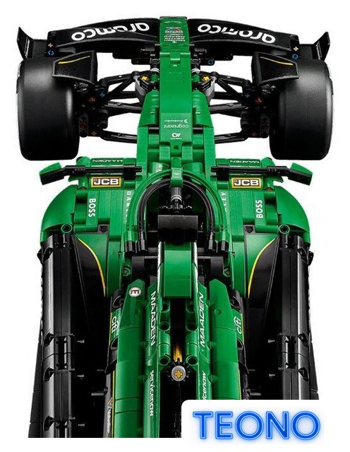 Конструктор LEGO Technic 42240 Aston Martin Aramco AMR25 F1 - Изображение №7 — Интернет-магазин Teono.by