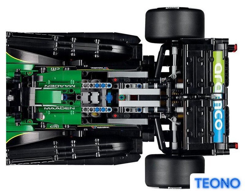Конструктор LEGO Technic 42240 Aston Martin Aramco AMR25 F1 - Изображение №6 — Интернет-магазин Teono.by