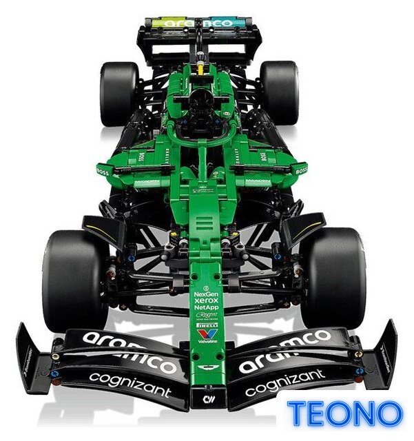 Конструктор LEGO Technic 42240 Aston Martin Aramco AMR25 F1 - Изображение №3 — Интернет-магазин Teono.by