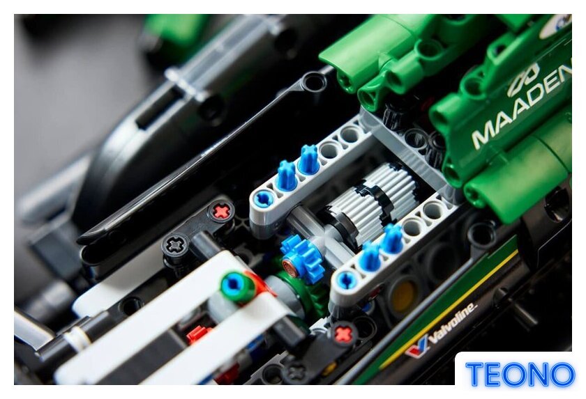 Конструктор LEGO Technic 42240 Aston Martin Aramco AMR25 F1 - Изображение №10 — Интернет-магазин Teono.by