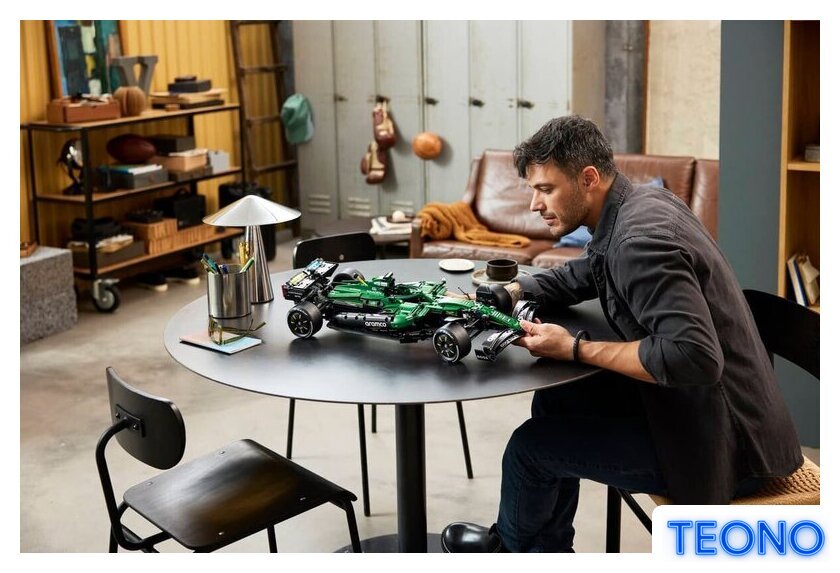 Конструктор LEGO Technic 42240 Aston Martin Aramco AMR25 F1 - Изображение №17 — Интернет-магазин Teono.by