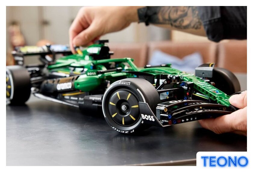 Конструктор LEGO Technic 42240 Aston Martin Aramco AMR25 F1 - Изображение №16 — Интернет-магазин Teono.by