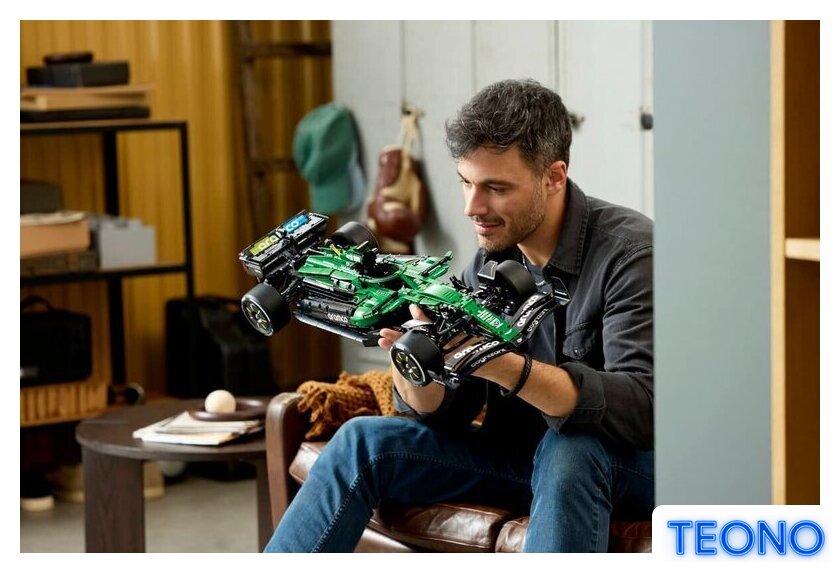 Конструктор LEGO Technic 42240 Aston Martin Aramco AMR25 F1 - Изображение №19 — Интернет-магазин Teono.by