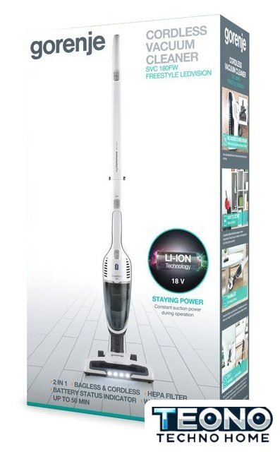 Пылесос Gorenje SVC180FW - Изображение №5 — Интернет-магазин Teono.by