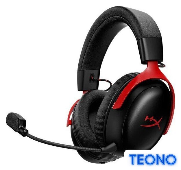 Наушники HyperX Cloud III S Wireless (черный/красный) - Изображение №1 — Интернет-магазин Teono.by