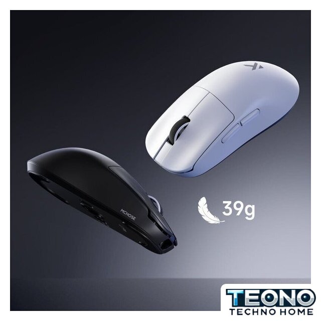 Игровая мышь MCHOSE L7 Pro Ultra-Lightweight Wireless (белый) - Изображение №4 — Интернет-магазин Teono.by