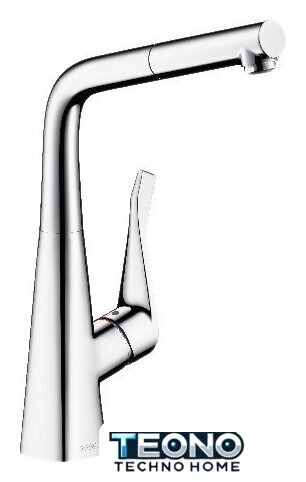 Смеситель Hansgrohe Metris 14821000 - Изображение №1 — Интернет-магазин Teono.by