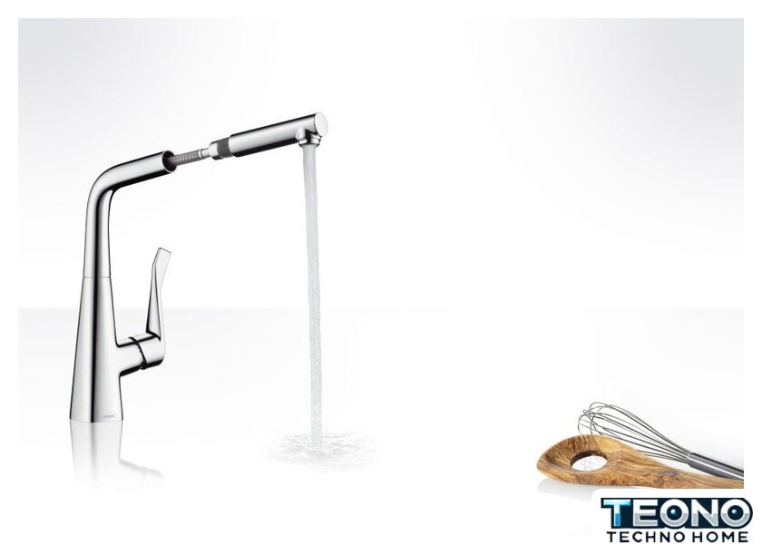 Смеситель Hansgrohe Metris 14821000 - Изображение №3 — Интернет-магазин Teono.by