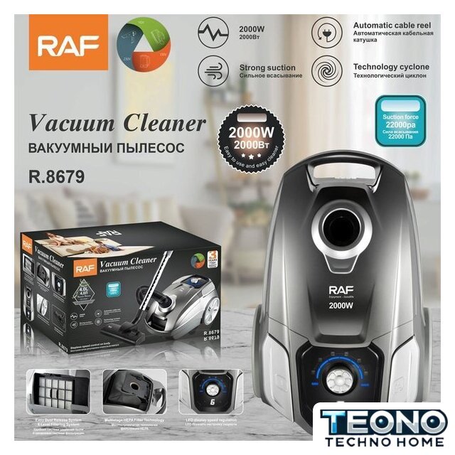 Пылесос RAF R.8679 - Изображение №4 — Интернет-магазин Teono.by