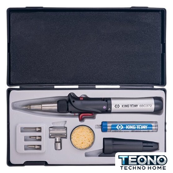 Газовый паяльник King Tony 6BC3007 - Изображение №1 — Интернет-магазин Teono.by