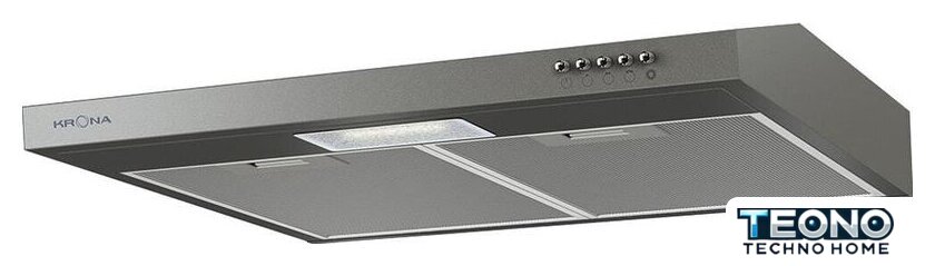 Кухонная вытяжка Krona Jessica slim 500 PB (серебристый металлик) - Изображение №1 — Интернет-магазин Teono.by