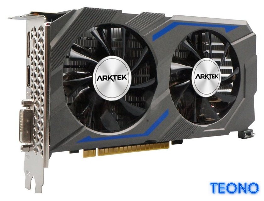 Видеокарта Arktek GeForce GTX 1650 4GB GDDR6 AKN1650D6S4GH1 - Изображение №2 — Интернет-магазин Teono.by